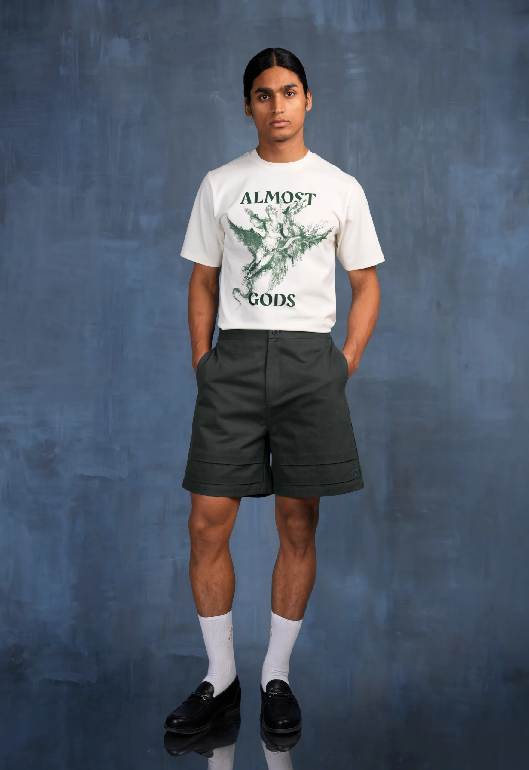 STRONG PACK TEE SHORT S ブラック ours STRONG PACK TEE SHORT (BLACK) S our's