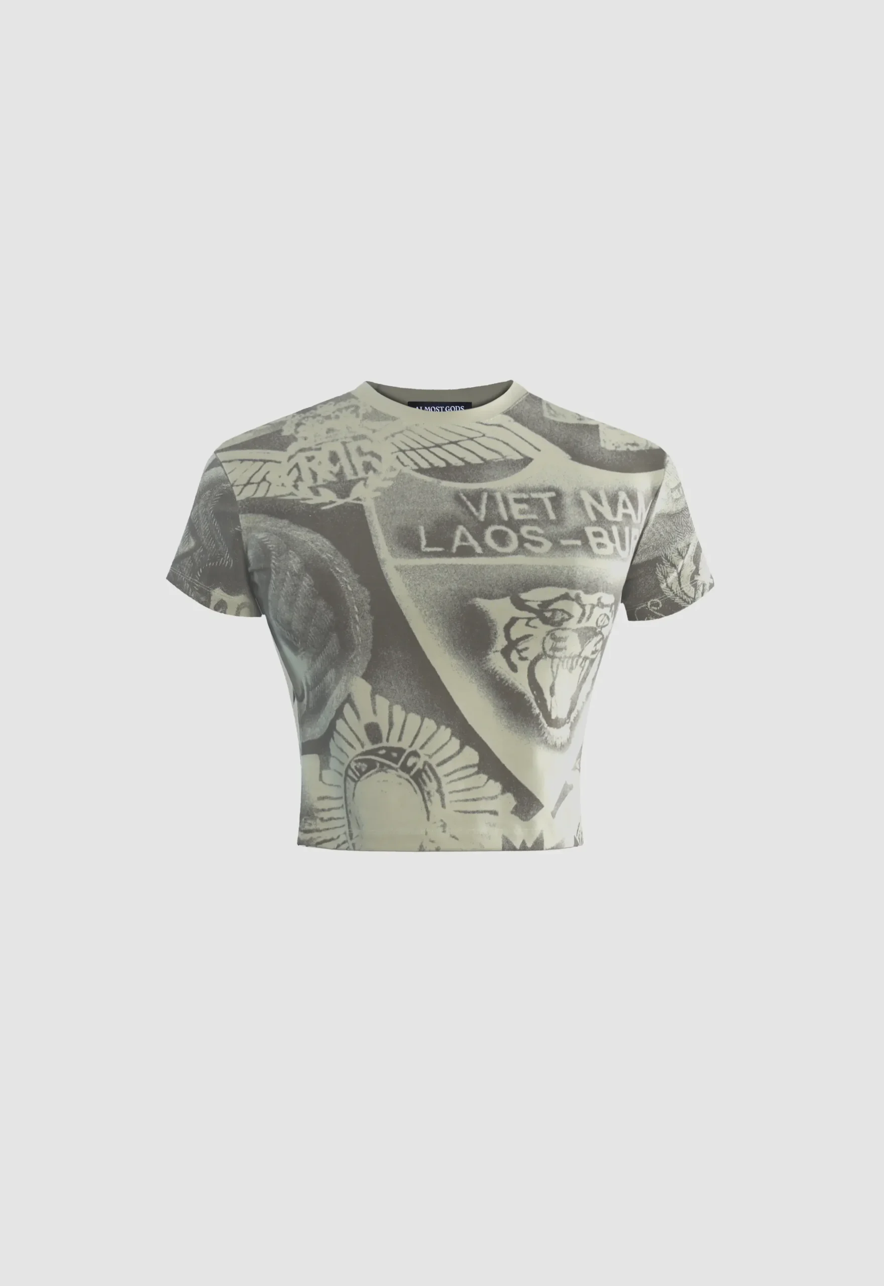 Aegis Relaxed Tee in Green Haze